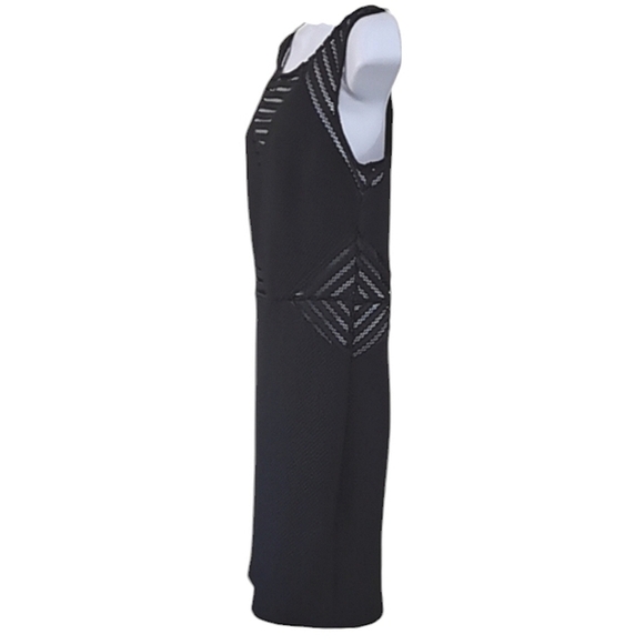 Romeo & Juliet Couture Bodycon Cocktail Dress Size Large Black - Picture 3 of 9